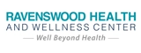The Ravenswood Health and Wellness Center website scrolling logo